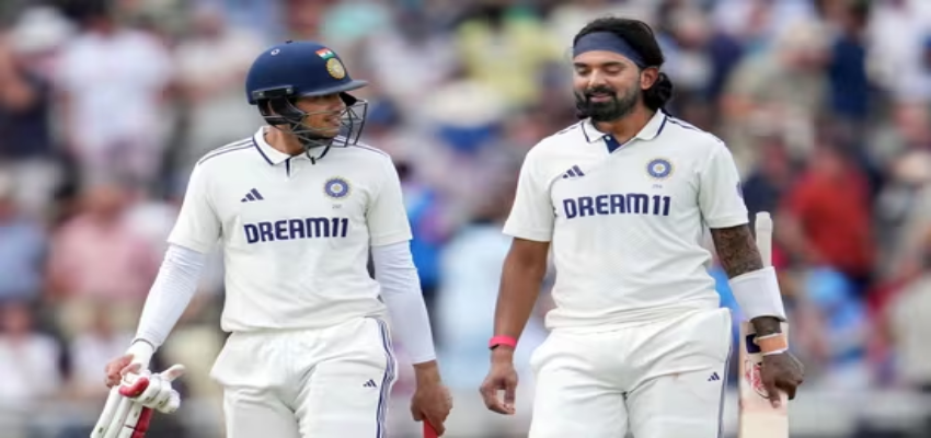 INDvsENGTest: केएल राहुल और कप्तान गिल ने पिच पर जमाए पैर,  पांचवां दिन भारत के लिए 'करो या मरो'