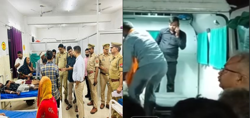 बाराबंकी के औसानेश्वर मंदीर में करेंट की वजह से भगदड़, 2 की मौत; कई घायल