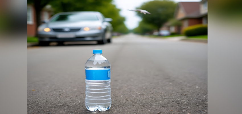 जान बचाने वाली पानी की बोतल बनी मौत का कारण, सड़क हादसे में दो व्यापारियों की गई जान