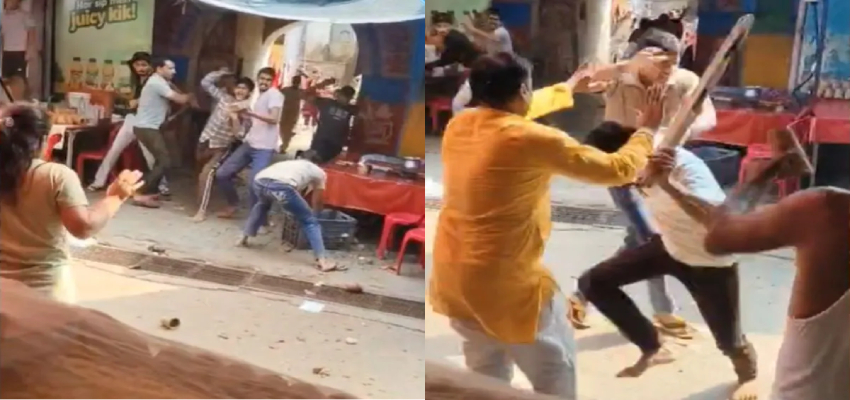 बागपत चाट युद्ध को टक्कर देने आया मथुरा का  ‘लस्सी जंग’! ग्राहकों को लुभाने के लिए लड़ गए दुकानदार