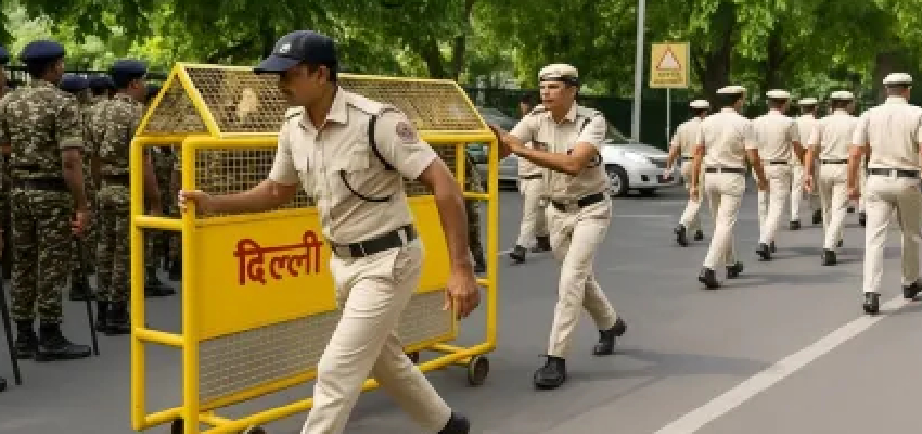 दिल्ली पर मंडरा रहा आतंकी खतरा, 15 अगस्त को लेकर हाई अलर्ट जारी, प्रशासन ने बढ़ाई सुरक्षा