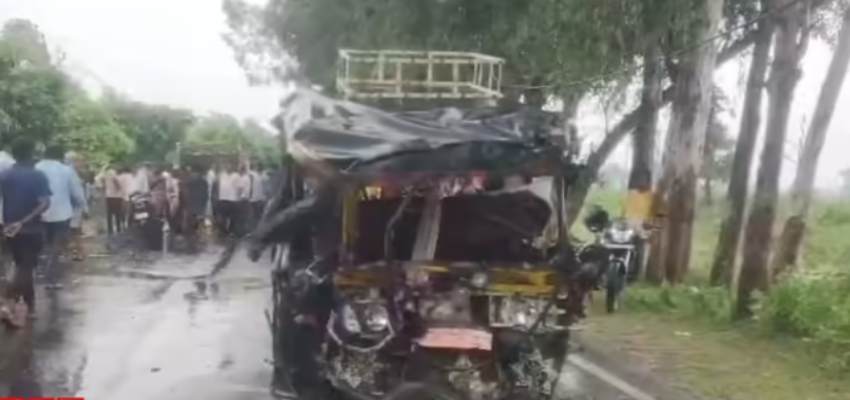 Bihar News: पटना में दर्दनाक सड़क हादसा, ऑटो और हाइवा टैंकर की जबरदस्त टक्कर, 8 की मौत और 5 घायल