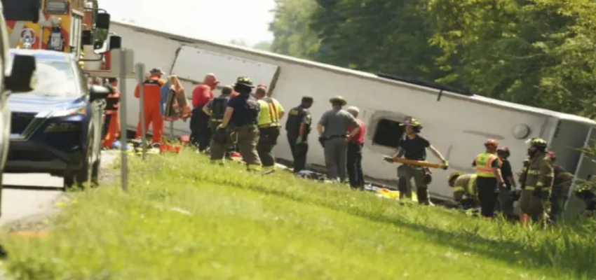 अमेरिका में भीषण सड़क हादसा, पांच की मौत; बस में सवार थे कई भारतीय