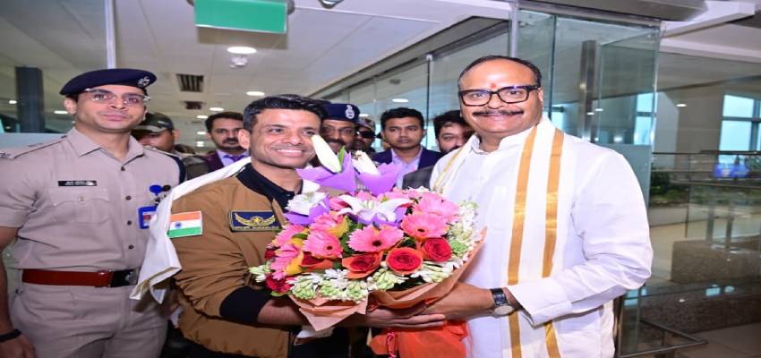अंतरिक्ष यात्री शुभांशु शुक्ला को यूपी का स्टेट गेस्ट सम्मान, सुरक्षा प्रोटोकॉल के कारण टली घर वापसी