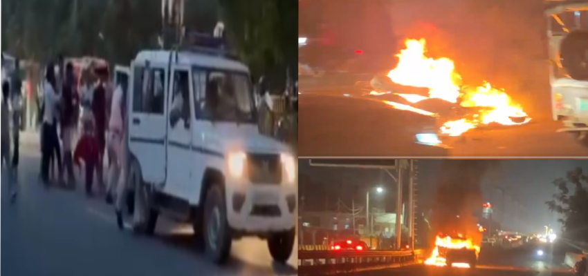 Bihar: कार में दो बच्चों की लाश मिलने से भड़की जनता, हिंसक प्रदर्शन में 5 पुलिसकर्मी घायल