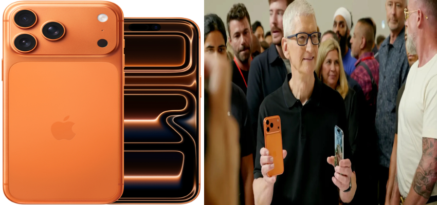 भगवा रंग में रंगा iPhone 17 Pro! एप्पल CEO ने लॉन्च किया आईफोन का कॉस्मिक ऑरेंज अवतार