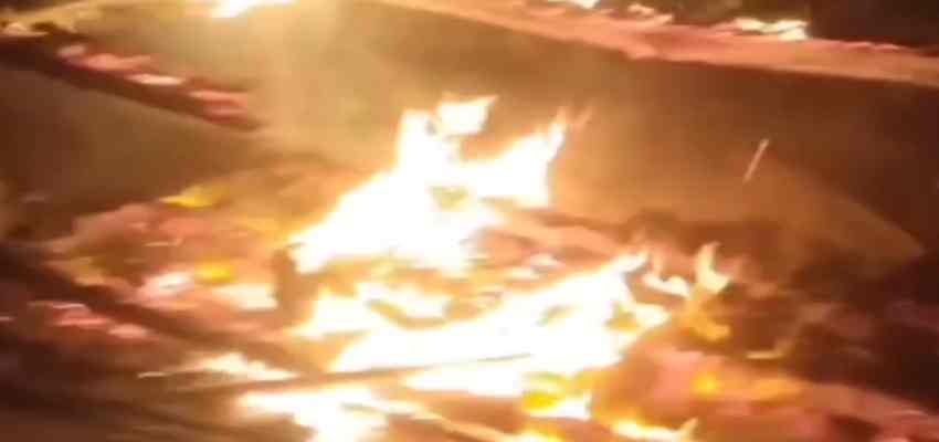 Haryana News: रोहतक में गाडियों के शीशे तोड़े, दुकान का काउंटर भी जलाया, घटना सीसीटीवी में हुई कैद