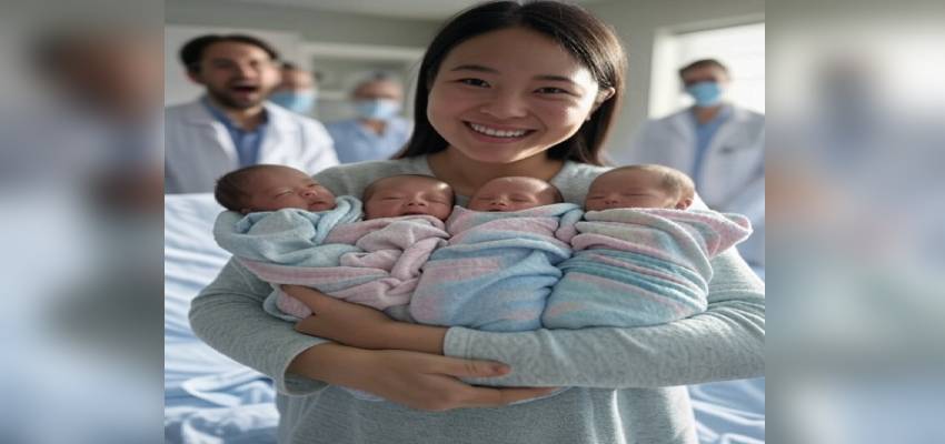 ये कैसा चमत्कार...एक साथ दिए 4 नन्हे-मुन्नों को जन्म, 27 साल की महिला बनी 7 बच्चों की मां