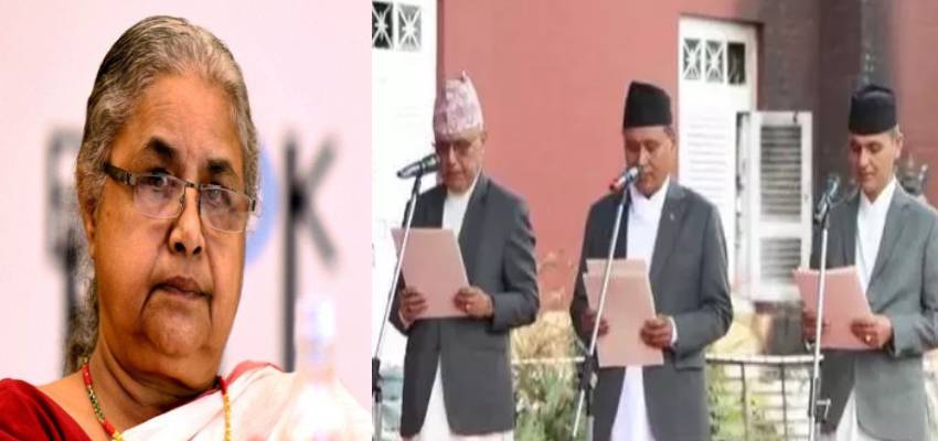 नेपाल की अंतरिम सरकार को मिली मजबूती, PM सुशीला कार्की ने इन 3 नेताओं को सौंपी मंत्रिमंडल की जिम्मेदारी