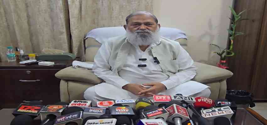 
							HARYANA NEWS: X अकाउंट से मिनिस्टर शब्द हटाने पर अनिल विज ने दिया बड़ा बयान, जानें क्या कुछ कहा