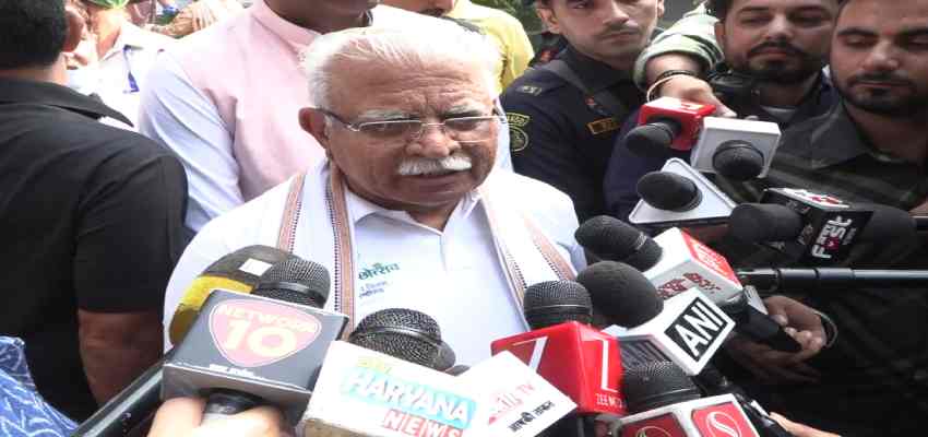 मनोहर लाल ने 