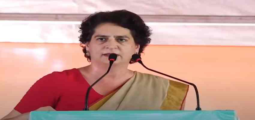 ‘बिहार में बदलाव का वक़्त है, माहौल है, लोग थक चुके हैं’  बिहार में केंद्र औऱ राज्य सरकार पर जमकर बरसीं प्रियंका गांधी