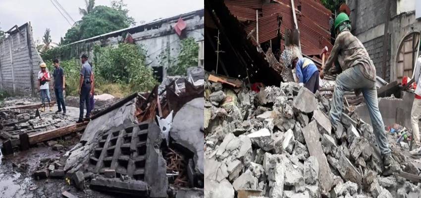 फिलीपींस में आए भूकंप ने छिनी 60 मासूमों की जिंदगी, इमारतें ढहने से मलबे में दबे कई लोग