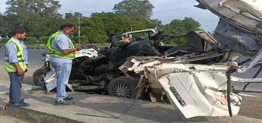 Kaimur Road accident: कैमूर में भीषण सड़क हादसा, स्कॉर्पियो ने कंटेनर में मारी टक्कर, 3 की मौत, 7 घायल