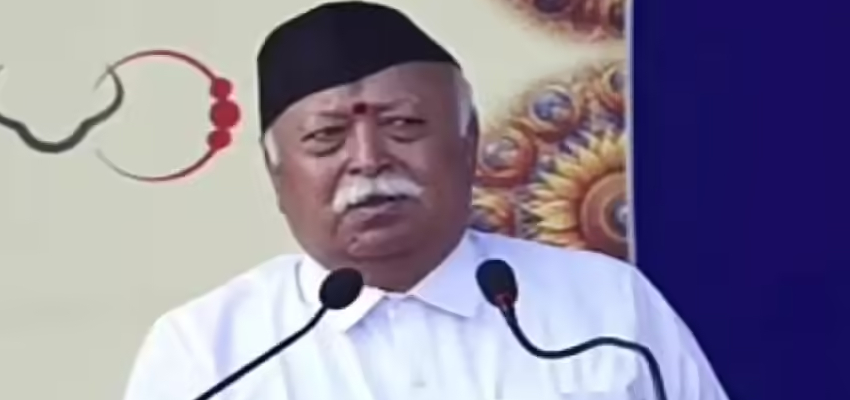 दशहरा पर RSS चीफ भागवत ने दिया संबोधन, बोले- स्वदेशी का उपयोग हमारा अधिकार है