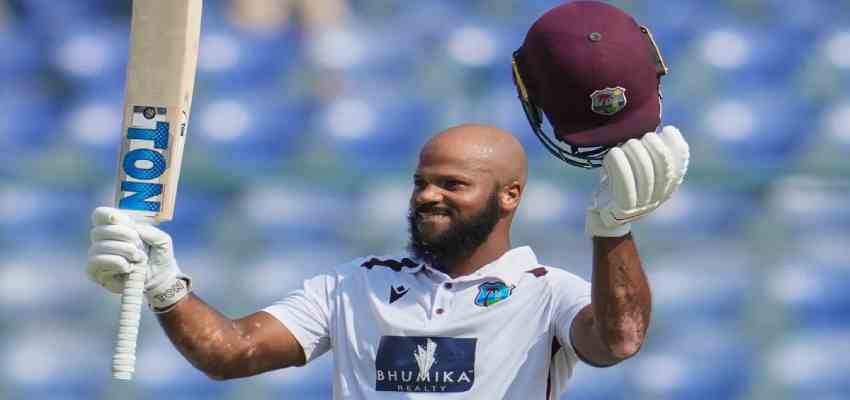 IND vs WI:  23 साल बाद कैम्पबेल ने किया बड़ा कारनामा, शतक लगाकर कई रिकॉर्ड किए अपने नाम