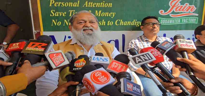 HARYANA NEWS: ‘इन लोगों को RSS से डर लगता है’ अनिल विज ने कांग्रेस पर किया जुबानी हमला