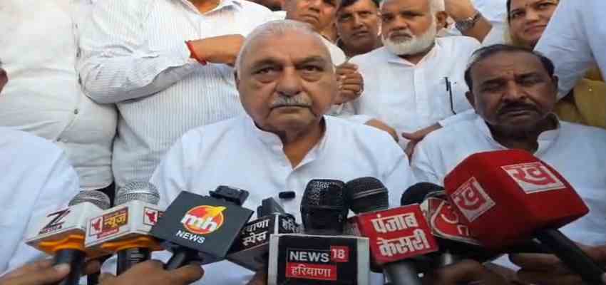 
							‘24 फसलें MSP पर खरीदी जा रही है मगर 24 फसल तो हरियाणा में होती ही नहीं है’ सैनी सरकार पर जमकर बरसे हुड्डा