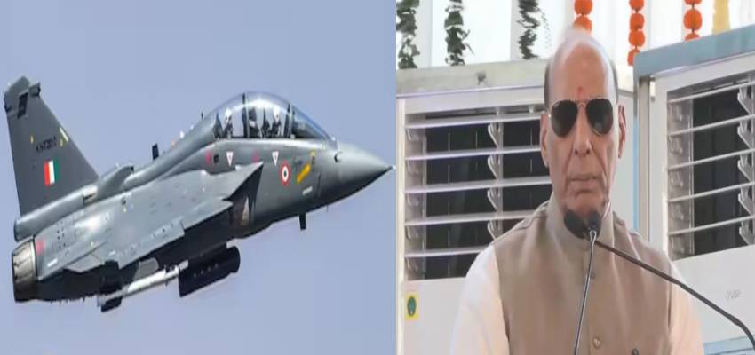 'भारत की स्वदेशी रक्षा शक्ति...', नासिक से तेजस Mk-1A के उड़ान भरने पर गर्व से बोले राजनाथ सिंह