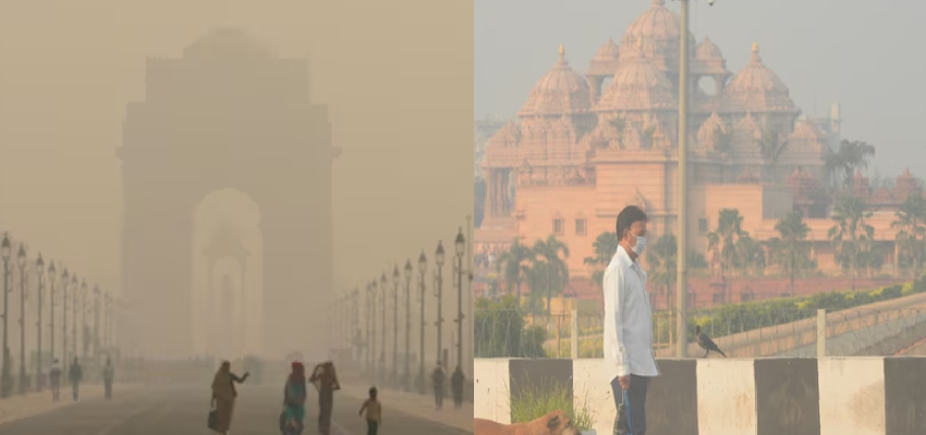 दिल्ली की हवा फिर हुई जानलेवा, 400 से पार हुआ AQI लेवल