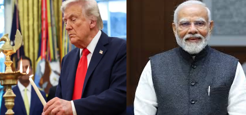 अमेरिकी राष्ट्रपति ट्रंप ने मनाई दिवाली, पीएम मोदी से कई मुद्दों पर चर्चा का किया दावा