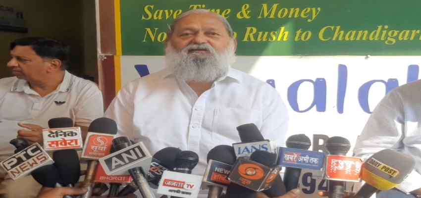 ‘...NDA की सरकार आ रही है’  तेजस्वी यादव और कांग्रेस पर अनिल विज ने कसा तंज
