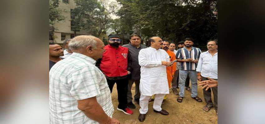 दिल्ली के जनकपुरी क्षेत्र में छठ महापर्व का भव्य आयोजन, शिक्षा मंत्री आशीष सूद ने तैयारियों का लिया जायजा