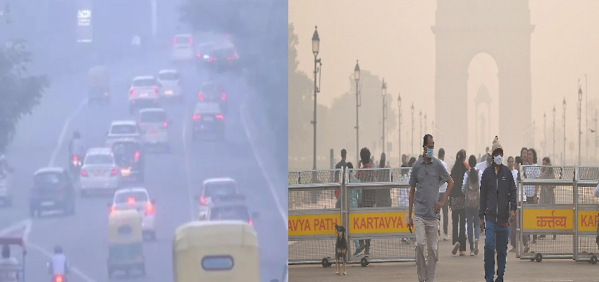 दिल्ली को जहरीली हवा से नहीं मिल रही राहत, लगातार 17वें दिन फिर बढ़ा AQI लेवल