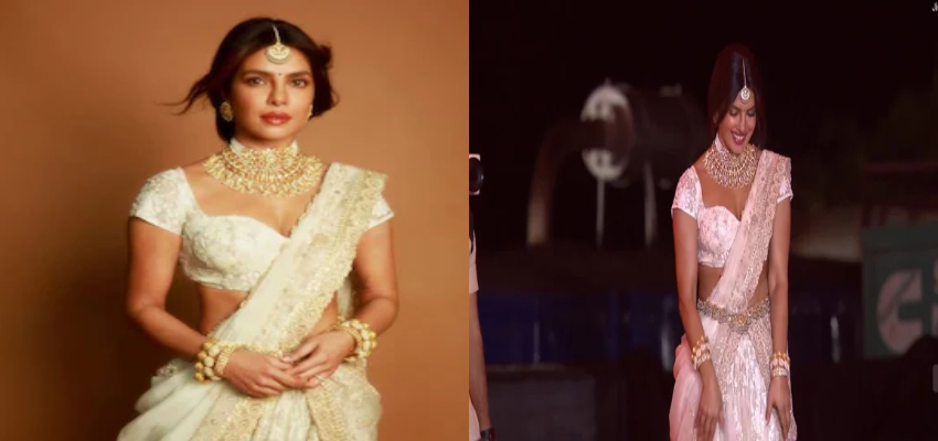 ‘वाराणसी’ इवेंट में प्रियंका चोपड़ा के रॉयल अवतार ने सोशल मीडिया पर मचाई हलचल, फैंस बोले- ये तो अप्सरा हैं!
