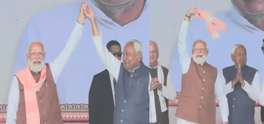 Bihar CM Oath Ceremony: नीतीश कुमार ने 10वीं बार  संभाला मुख्यमंत्री पद, सम्राट चौधरी संग 26 मंत्रियों ने ली शपथ; PM मोदी ने गमछा लहरा कर जनता का  किया धन्यवाद
