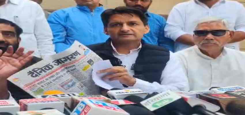 
												HARYANA NEWS: दीपेंद्र हुड्डा ने BJP चुनाव और चुनाव आयोग पर जमकर साधा निशाना साधा, कहा- अब हरियाणा में कांग्रेस उतरेगी रोड पर