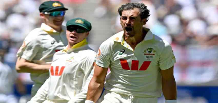 
							एशेज में स्टार्क की गेंदबाजी का कहर, हासिल किया नया कीर्तिमान, ऐसा करने वाले बने पहले गेंदबाज