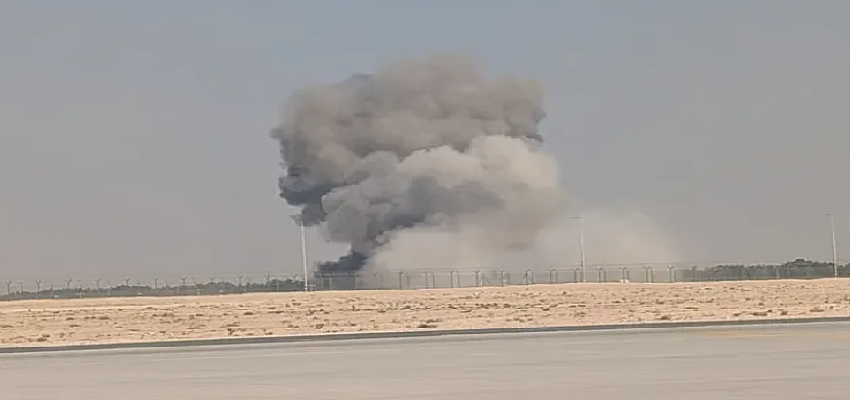 
							दुबई एयर शो के दौरान बड़ा विमान हादसा, प्लेन में लगी भीषण आग