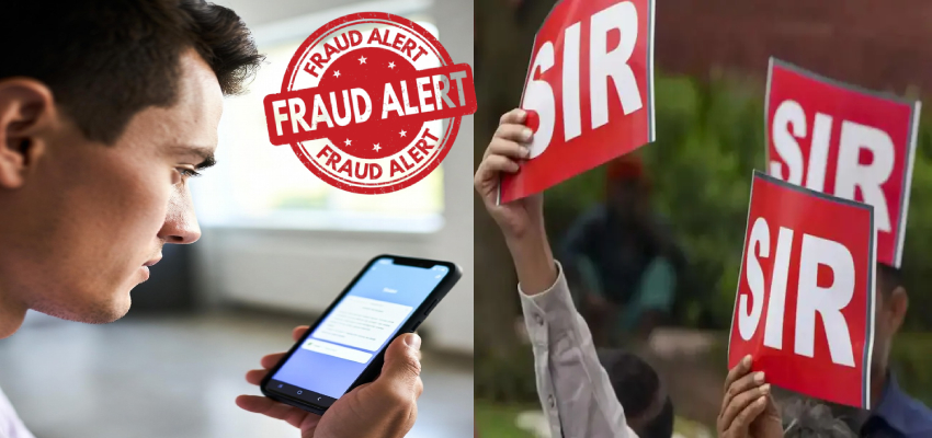 SIR फॉर्म के नाम पर हो रहा स्कैम, वोटर लिस्ट अपडेट का झांसा देकर लोगों से ठग रहे लाखों; जानें सावधानी के उपाय