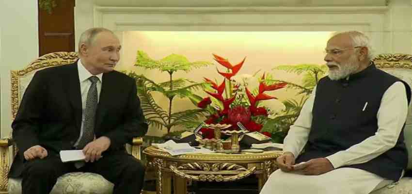 हैदराबाद हाउस में पुतिन और पीएम मोदी की द्विपक्षीय वार्ता, जानिए दोनों नेताओं ने क्या कुछ कहा