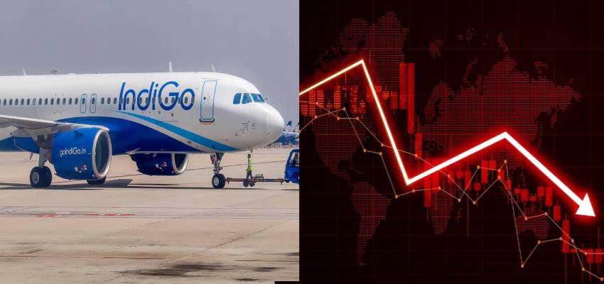 IndiGo फ्लाइट संकट से इसके शेयर में बड़ी गिरावट, सिर्फ चंद दिनों में रिकॉर्ड हुआ 6 महीने का नुकसान