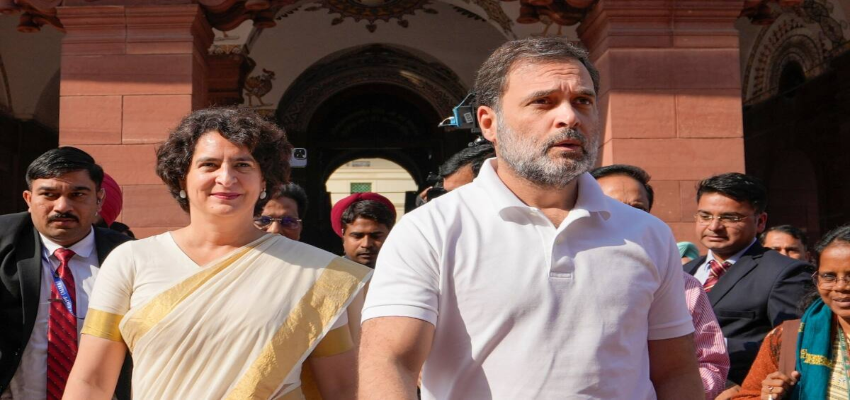 
								राहुल गांधी के जर्मनी दौरे से पहले बवाल! भाई के बचाव में प्रियंका गांधी ने संभाला मोर्चा