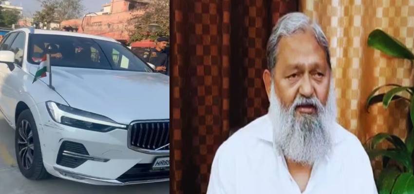 हरियाणा कैबिनेट मंत्री अनिल विज  के साथ अनहोनी, काफिले से टकराई कार; आरोपी की भी हुई पहचान