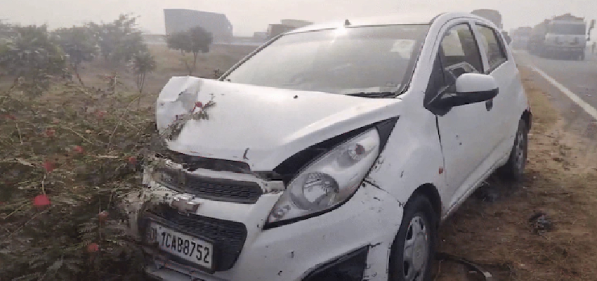 घने कोहरे बने हादसे की वजह, दिल्ली–मुंबई एक्सप्रेसवे पर 25 गाड़ियां टकराईं; 4 की मौत