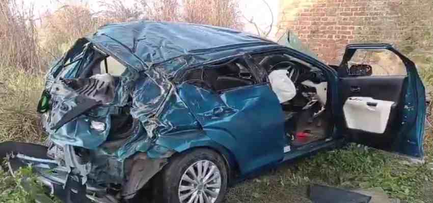 UP NEWS: मेरठ में दबिश देकर बागपत लौट रहे हेड कॉन्स्टेबल की कार हिंडन नदी में गिरी, 2 की मौत; 3 गंभीर घायल