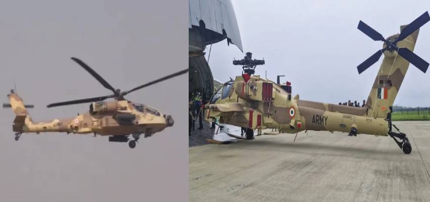 दुश्मनों के लिए खौफ का दूसरा नाम है 'फ्लाइंग टैंक', भारतीय सेना को मिली अपाचे हेलीकॉप्टर की खेप