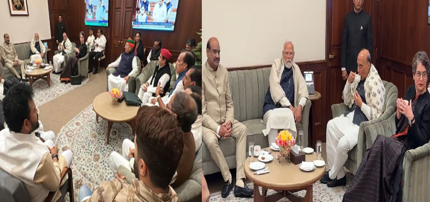शीतकालीन सत्र के बाद पक्ष-विपक्ष के बीच चाय पर चर्चा, PM मोदी से लेकर प्रियंका गांधी तक एक ही मंच पर दिखें