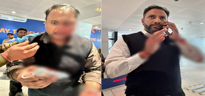 'अनपढ़' कहकर बदसलूकी और मारपीट...दिल्ली एयरपोर्ट पर यात्री के साथ पायलट की गुंडागर्दी, मासूम के सामने पिता लहूलुहान