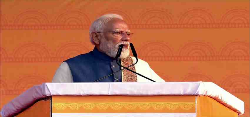 प्रधानमंत्री नरेंद्र मोदी ने लखनऊ में राष्ट्र प्रेरणा स्थल  का किया उद्घाटन, कहा- ये भूमि एक नई प्रेरणा की साक्षी बन रही है