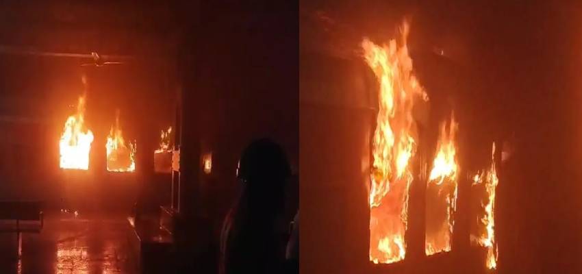 चलती ट्रेन बनी आग का गोला...आंध्र प्रदेश में टाटानगर–एर्नाकुलम एक्सप्रेस के 2 कोच जले, 1 की मौत और कई घायल