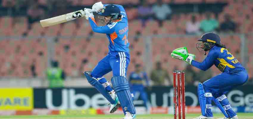 IND W vs SL W 4th T20I: स्मृति मंधाना ने तूफानी पारी खेलकर रचा इतिहास, ऐसा करने वाली बनी चौथी खिलाड़ी