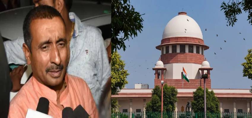 उन्नाव रेप केस के दोषी कुलदीप सेंगर को बड़ा झटका, सुप्रीम कोर्ट ने HC के जमानत आदेश पर लगाई रोक