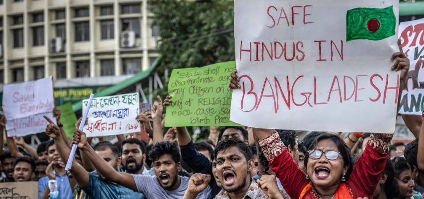 
							बांग्लादेश में एक और हिंदू की निर्मम हत्या, 15 दिनों में तीसरा मामला , सुरक्षा को लेकर उठे गंभीर सवाल