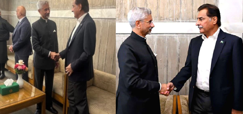 एस. जयशंकर ने ढाका में पाकिस्तान के स्पीकर से की मुलाकात, भारत में उठे इसे लेकर सवाल