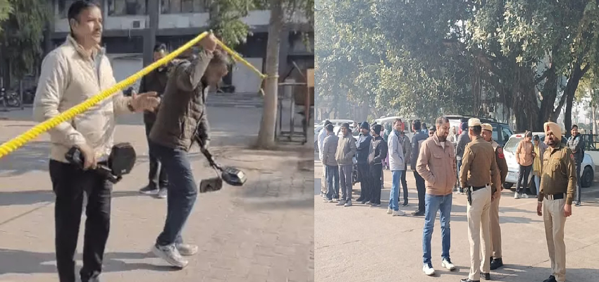 फतेहाबाद लघु सचिवालय को बम से उड़ाने की धमकी, कार्यालय सील कर जांच में जुटी पुलिस